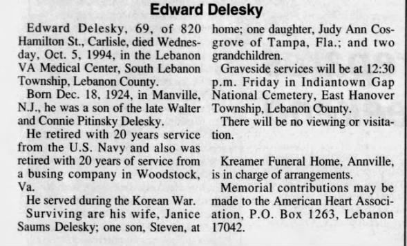 Clipping from The Sentinel